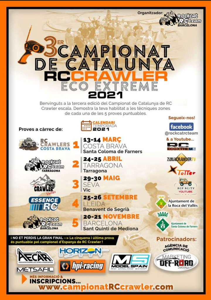 3 Campionat de Catalunya RCCRAWLER ECO Extreme 2021